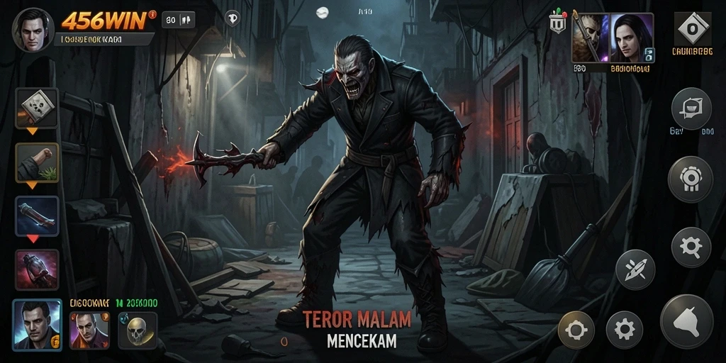 Screenshot utama dari gameplay mencekam 456WIN yang memicu adrenalin.