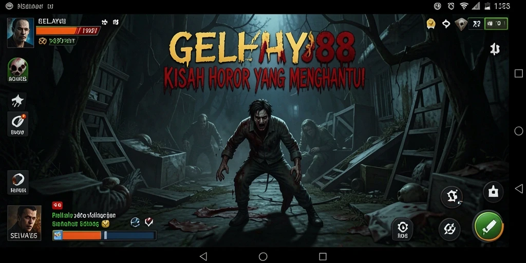 Gameplay menegangkan di dunia horor GELAY88 yang mencekam.
