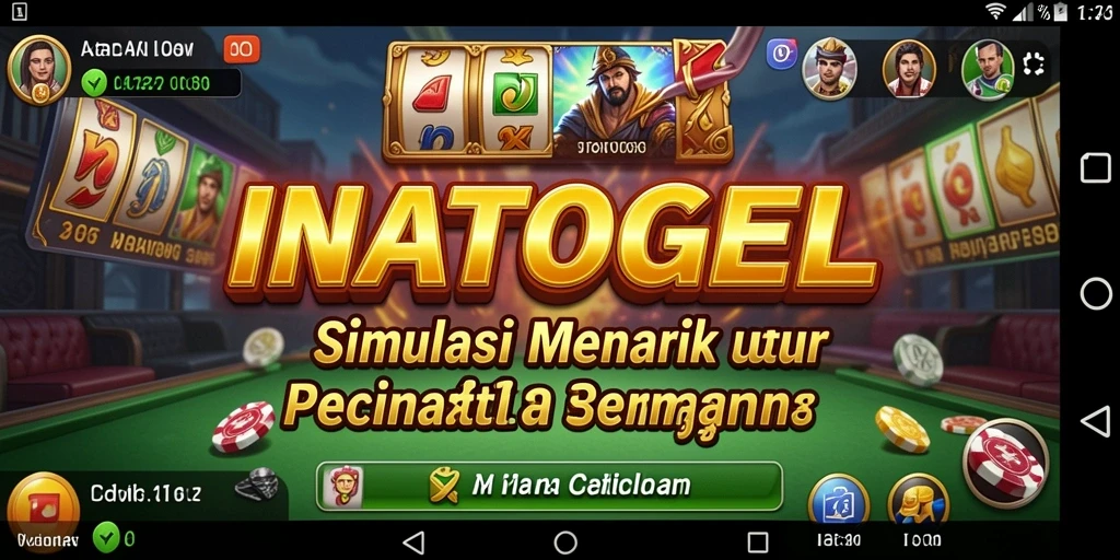 Tangkapan layar gameplay INATOGEL, menunjukkan interaksi dan strategi permainan.