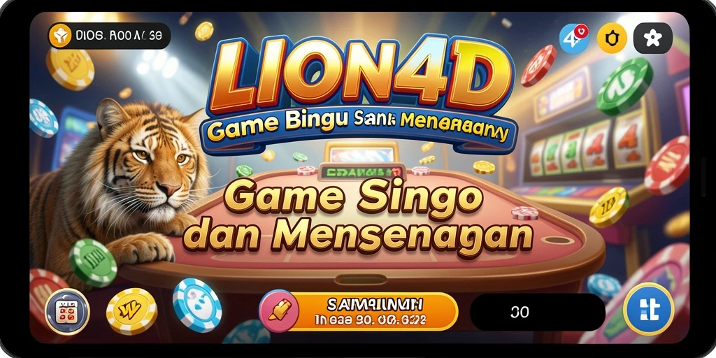 Screenshot gameplay Bingo yang seru dan interaktif.