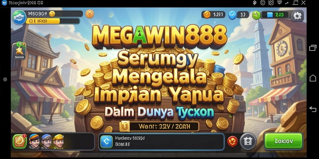 Tampilan menarik dari gameplay <strong>MEGAWIN888</strong> di dunia Tycoon.