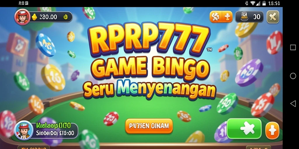 Screenshot gameplay RPRP777 yang menampilkan keseruan bermain Bingo.